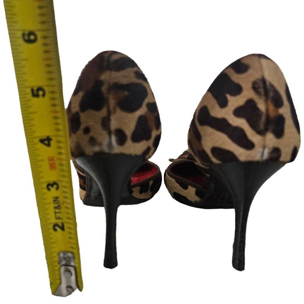 Celine pointed toes Leopard print - Picture 9 of 11